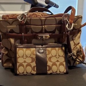 COACH Brown purse